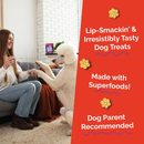 Crunchy Baked Dog Treat - Apple & Crispy Bacon Flavor