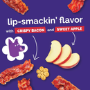 Crunchy Baked Dog Treat - Apple & Crispy Bacon Flavor