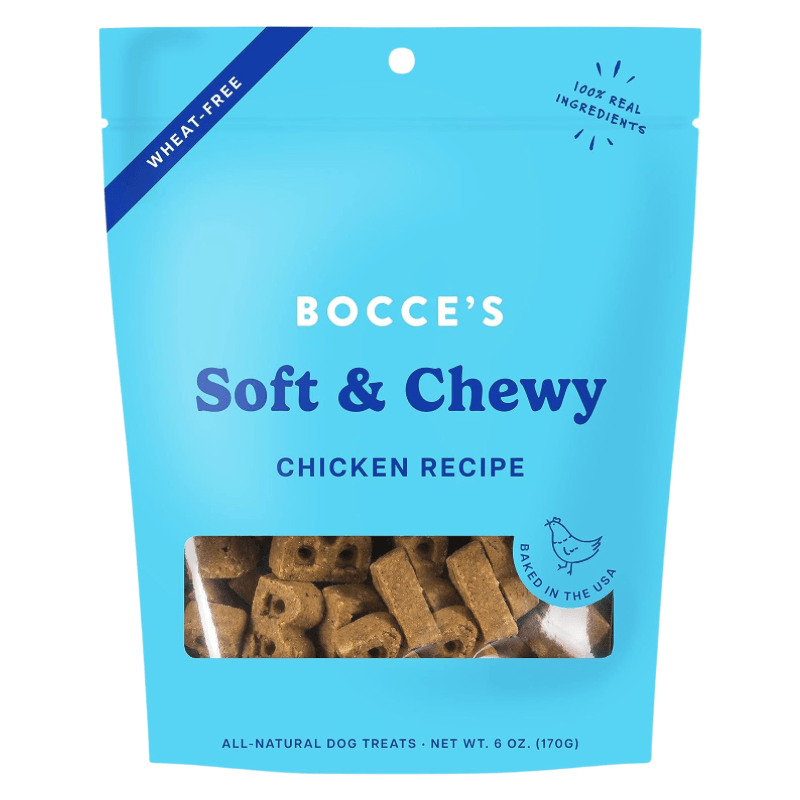 *(Best By 2024-12-07/ 2025-01-16)* Dog Treat - SOFT & CHEWY - Chicken Recipe - 6 oz