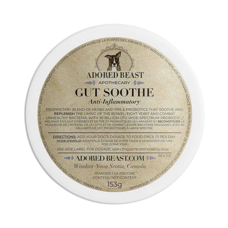 Dog Supplement - Canine Gut Soothe, Anti-Inflammatory