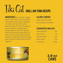 Canned Cat Food - Hawaiian GRILL - Ahi Tuna Recipe