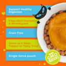 Wet Cat Food Topper - TUMMY TOPPER - Pumpkin Puree & Wheatgrass