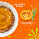 Wet Cat Food Topper - TUMMY TOPPER - Pumpkin Puree & Wheatgrass
