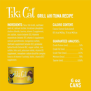 Canned Cat Food - Hawaiian GRILL - Ahi Tuna Recipe