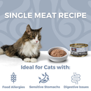 Canned Cat Food - Limited Ingredient Diet Pâté - Rabbit Au Jus - Adult