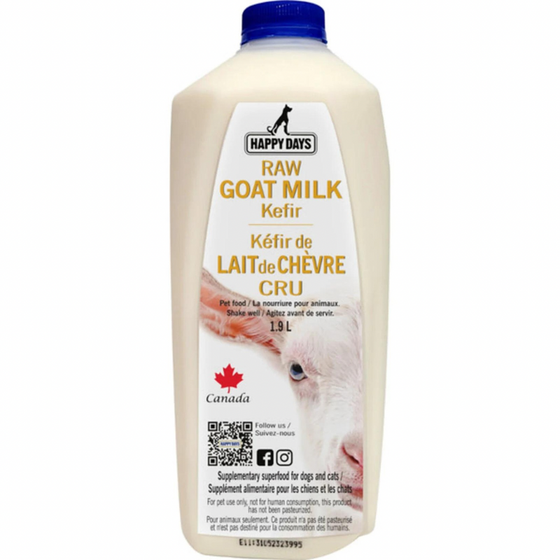 Lait de compagnie - lait de chèvre fermenté cru