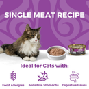 Canned Cat Food - Limited Ingredient Diet Pâté - Kangaroo Entrée - Adult