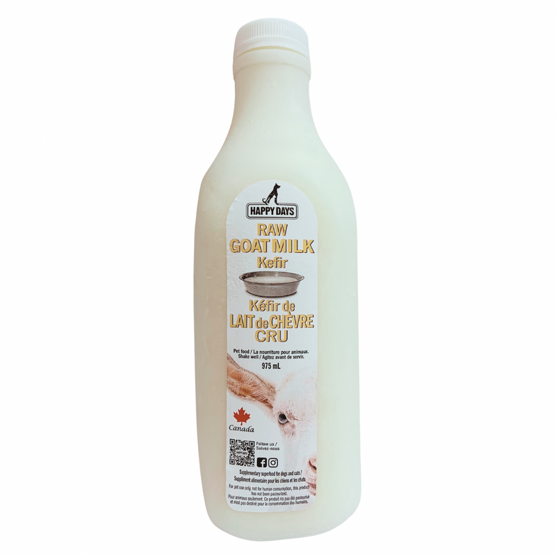 Lait de compagnie - lait de chèvre fermenté cru