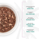 Canned Cat Food - Hana GRILL - Ahi Tuna & Crab Recipe in Broth