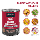 Canned Dog Food - Limited Ingredient Diet - Beef Entrée with Pumpkin - Adult