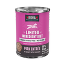 Canned Dog Food - Limited Ingredient Diet - Pork Entrée in Gravy with Squash - Adult