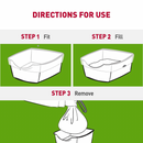 Odor Control Litter Box Liners - Jumbo