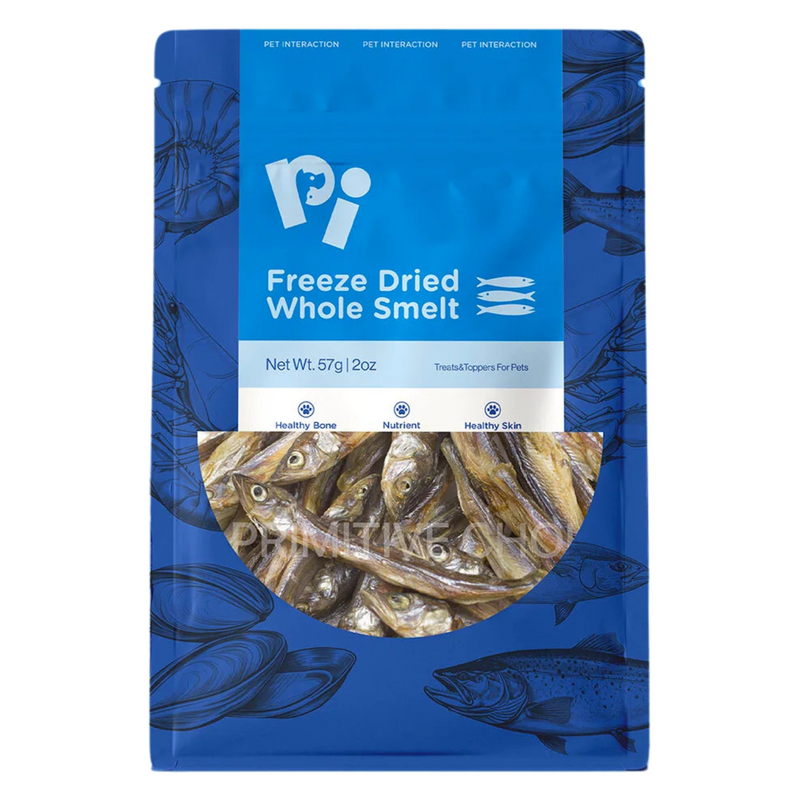 *(Please Use By 2026-03-20)* Freeze Dried Dog & Cat Treat - Whole Smelt - 57 g