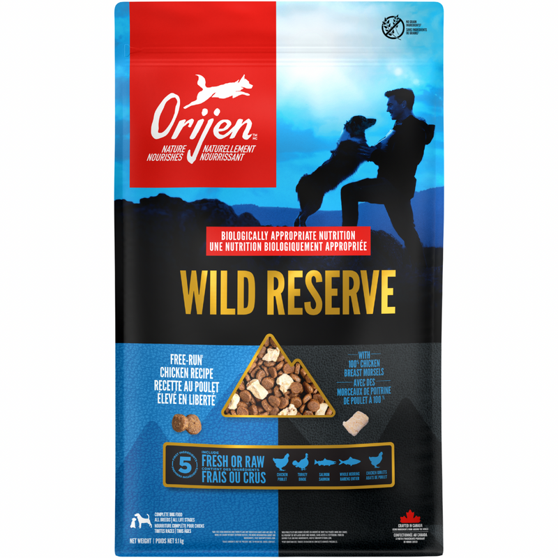 Dry Dog Food - Wild Reserve - Free Run Chicken & Wild Caught Fish Recipe