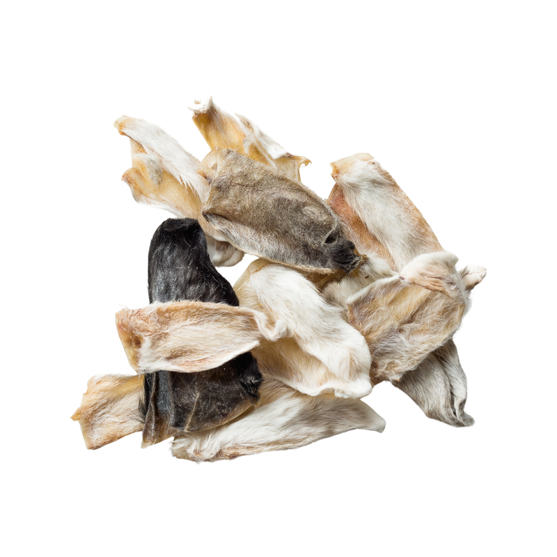 Bulk Dog Treat - Dehydrated Rabbit Ears – J & J Pet Club