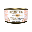 Wet Cat Food - Flaked Chicken & Salmon Dinner in Gravy - Adult