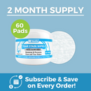 Tear Stain Wipes with Aloe Vera for Dogs & Cats - 60 pads