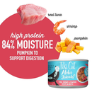 Canned Cat Food - ALOHA FRIENDS - Tuna, Shrimp & Pumpkin