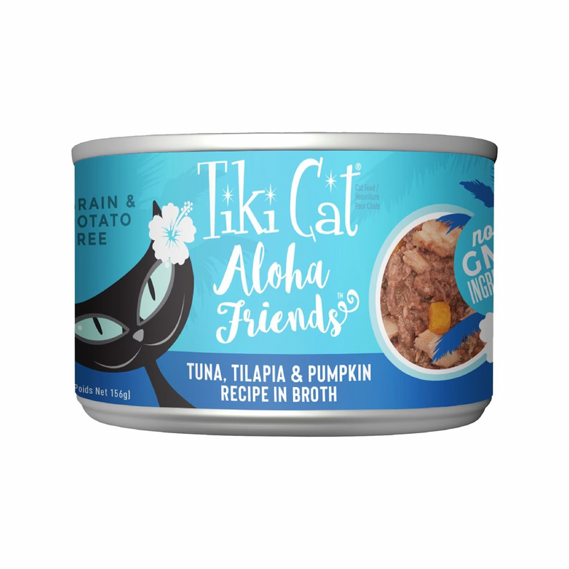 猫罐头 - ALOHA FRIENDS - 金枪鱼罗非鱼南瓜