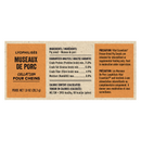 Traitement de chien séché - Barre brute - Pig Snout - 1 PC