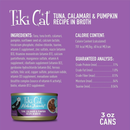 Canned Cat Food - ALOHA FRIENDS - Tuna, Calamari & Pumpkin
