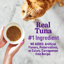 Wet Cat Food - Appetizing Entrées - Flaked Tuna & Cod Recipe in Broth - Adult