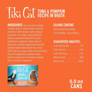 Canned Cat Food - ALOHA FRIENDS - Tuna & Pumpkin