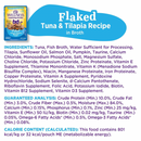 Wet Cat Food - Appetizing Entrées - Flaked Tuna & Tilapia Recipe in Broth - Adult