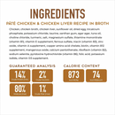 Wet Dog Food - Savory - Chicken & Chicken Liver Pâté