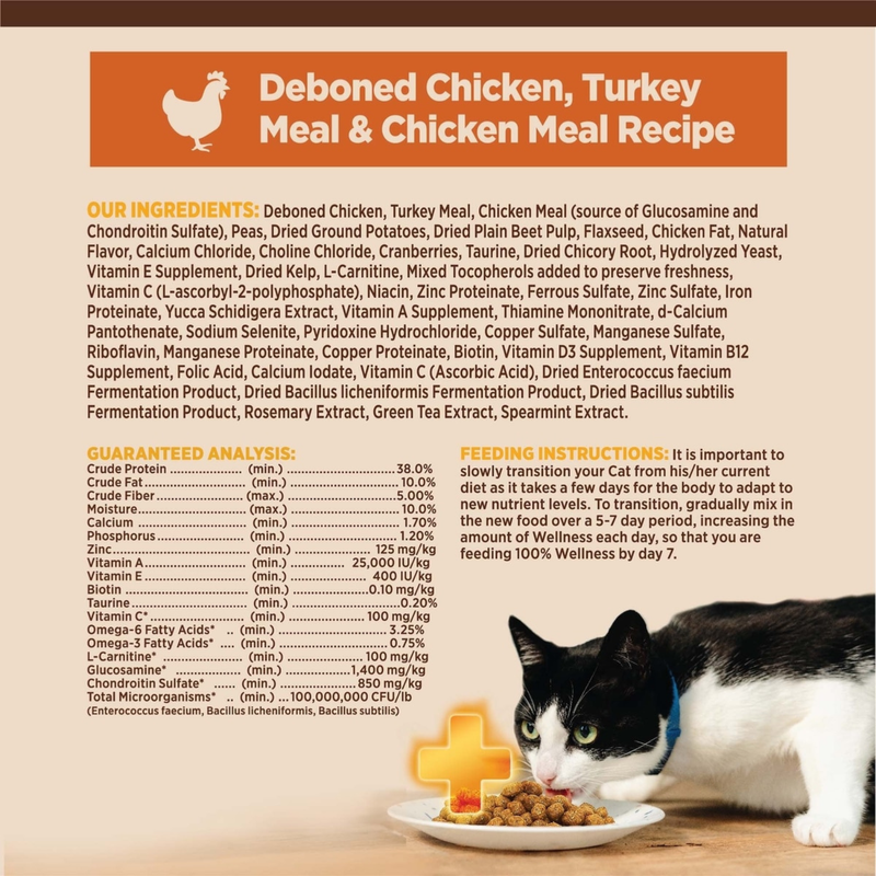 Dry Cat Food - CORE+, Grain Free Chicken & Turkey - INDOOR Adult