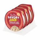 Wet Dog Food - Savory - Chicken, Beef & Beef Liver Pâté
