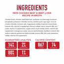 Wet Dog Food - Savory - Chicken, Beef & Beef Liver Pâté