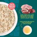 Wet Dog Food - Savory - Chicken, Duck & Duck Liver Pâté