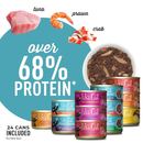 Canned Cat Food - MEGA PACKS - Seafood Selects