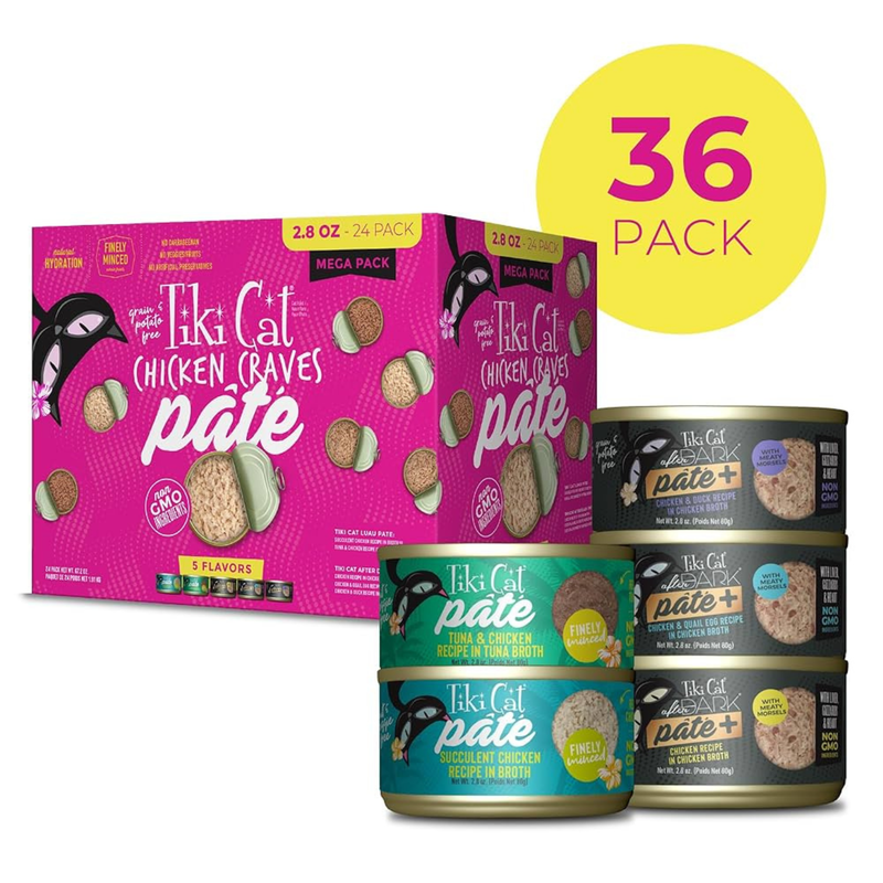 Canned Cat Food - MEGA PACKS - Chicken Craves Paté