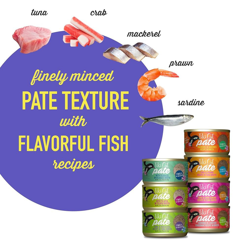 Canned Cat Food - MEGA PACKS - Fish Favorites Paté