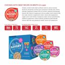 Wet Dog Food - Savory - Shredded Variety Pack