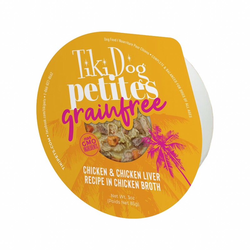 Wet Dog Food - Petites - Chicken & Chicken Liver Recipe
