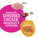 Wet Dog Food - Petites - Chicken & Chicken Liver Recipe