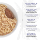 Canned Cat Food - SILVER Mousse + Shreds - Chicken, Duck & Duck Liver