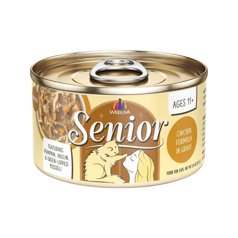 Canned Cat Food - Senior - Chicken Formula in Gravy