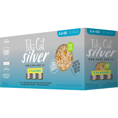 Canned Cat Food - SILVER - Variety Pack