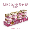 Canned Cat Food - Senior - Tuna & Salmon Formula in Gravy