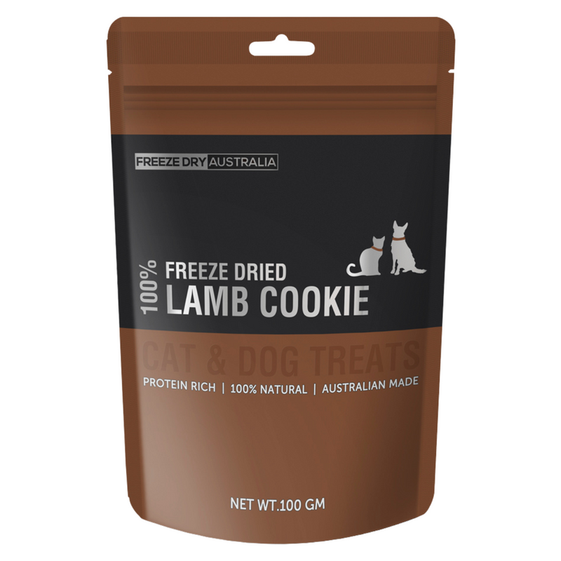 Freeze Dried Pet Treats - Lamb Cookie - 100 g