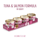 Canned Cat Food - Senior - Tuna & Salmon Formula in Gravy