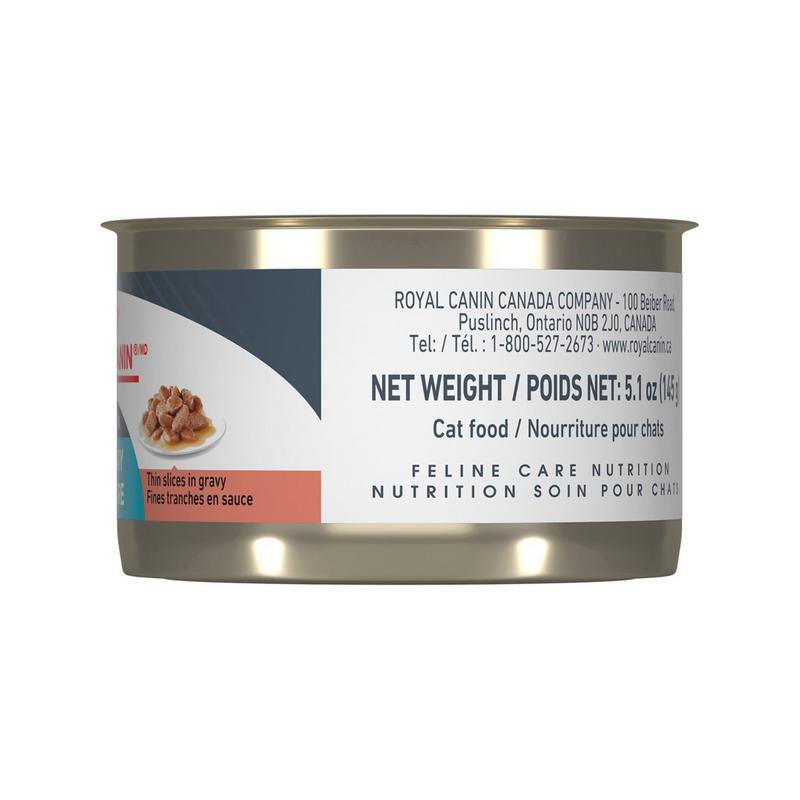 Nourriture pour chats en conserve - Soins urinaires - tranches minces dans la sauce - 3 oz