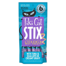 猫咪零食 - STIX - 丝滑肉泥猫条 - 金枪鱼扇贝慕斯 - 0.5盎司 x 6