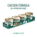 Canned Cat Food - Senior - Chicken Formula in a Hydrating Purée