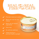 Nourriture pour chats en conserve - Lites - Thon avec fromage