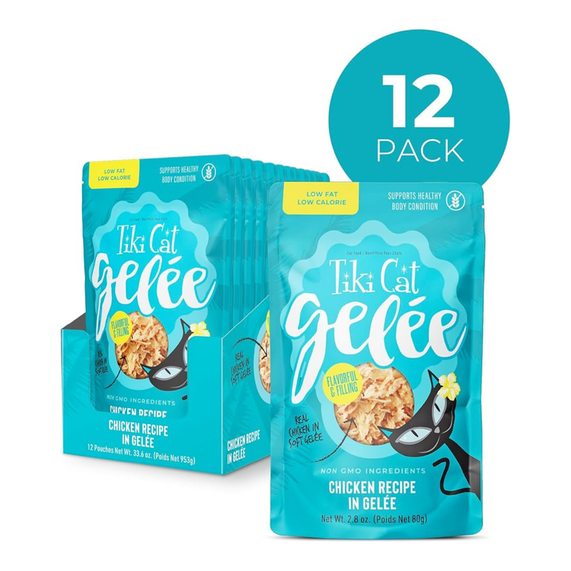 Wet Cat Food - LUAU lean - Chicken Recipe in Gelée